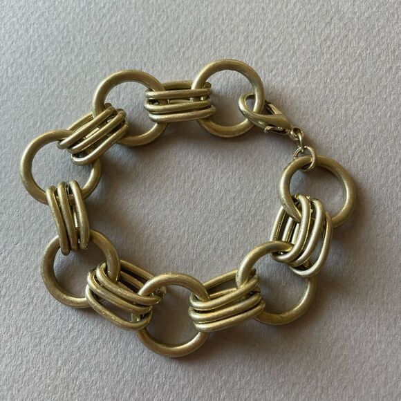 Chunky Link Bracelet M339 - Picture 1 of 2